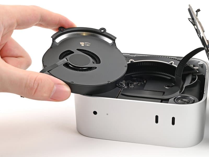 Fan removed from Mac mini